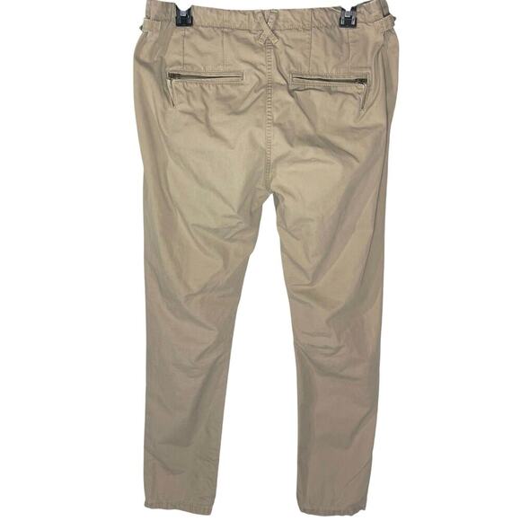 SCOTCH & SODA Women’s Tapered Leg Khaki Chino Trouser Pant size 29 - Picture 4 of 5